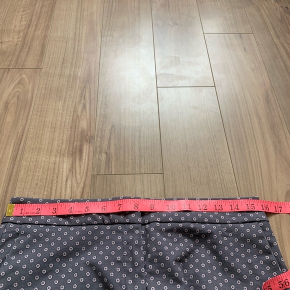 Boden Floral Dress Pant Trouser Purple Size 8 L - Picture 8 of 10